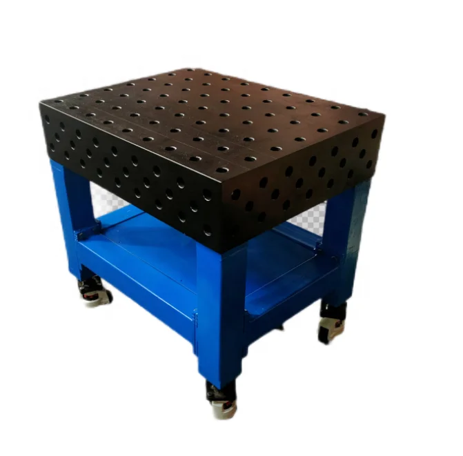 Experimental Platform Nitriding Cast Iron Steel Welding Table With Accessory For Engineering 3D flexible welding