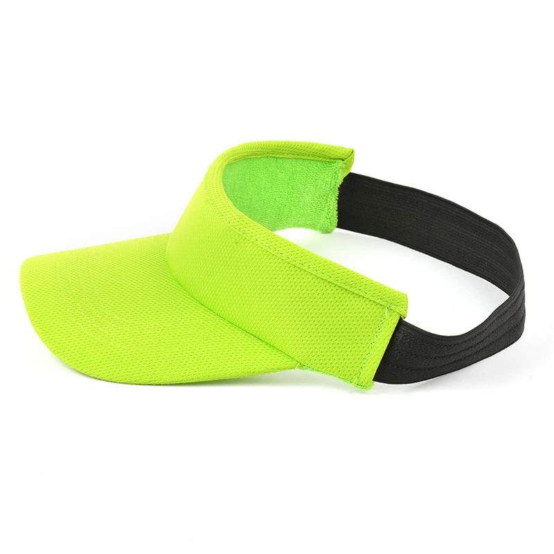 OEM wholesale Plain Sport outdoor Sun Visor Cap golf Visor Hats Custom logo Quick Dry Fit Visor