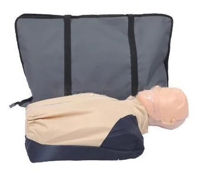 Hot Selling Medical Science Simple Electronic Version  Simulator Half Body CPR Training Manikin With Led Light