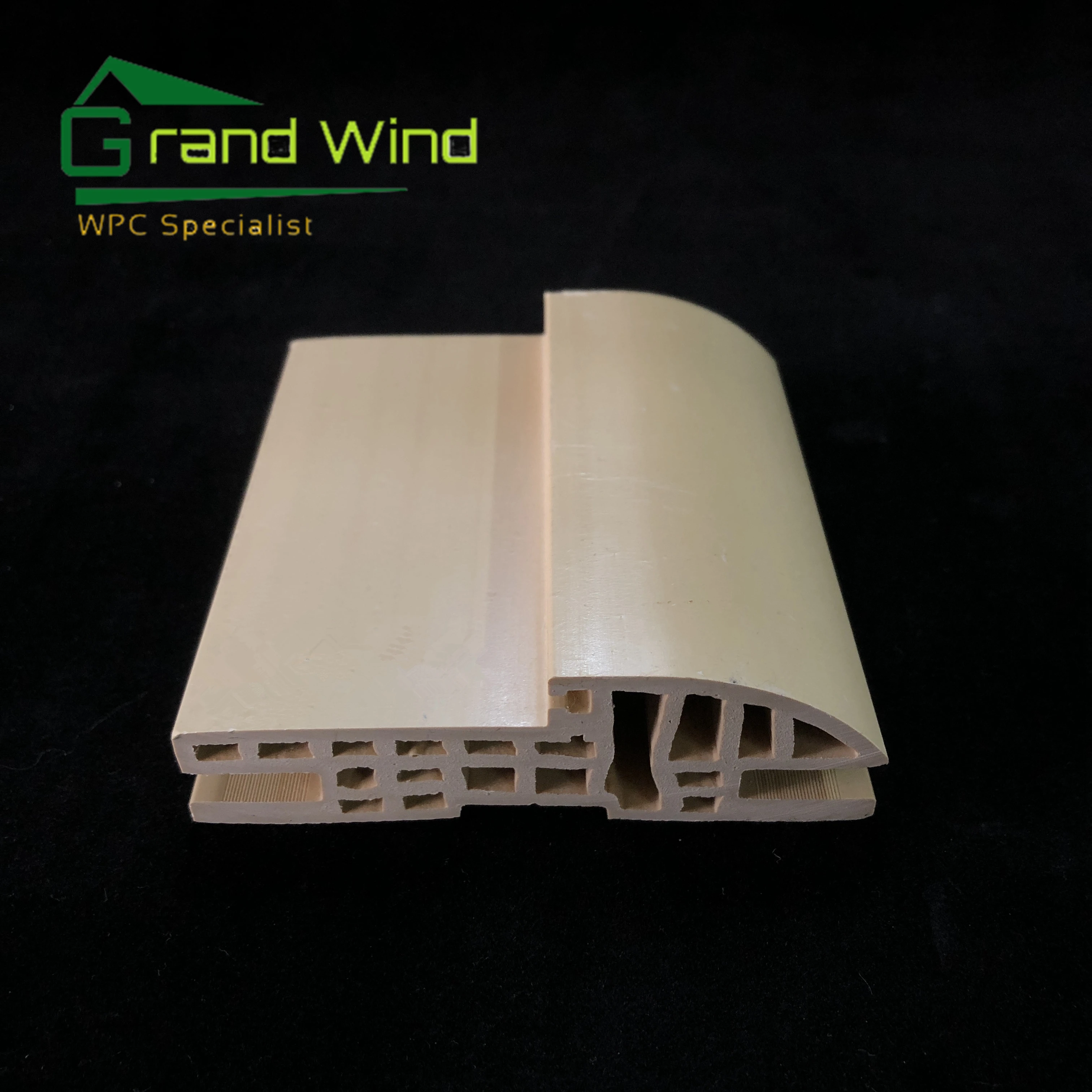 Customized Size And Color High Quality wpc Door casing Waterproof Plastic Wpc Door Frame