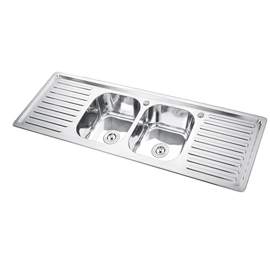 Kitchen Sink with Tray Stainless Steel 621A UCPC High Quality Large Size Square Modern Dining Above Counter Basin Brushed CN;GUA