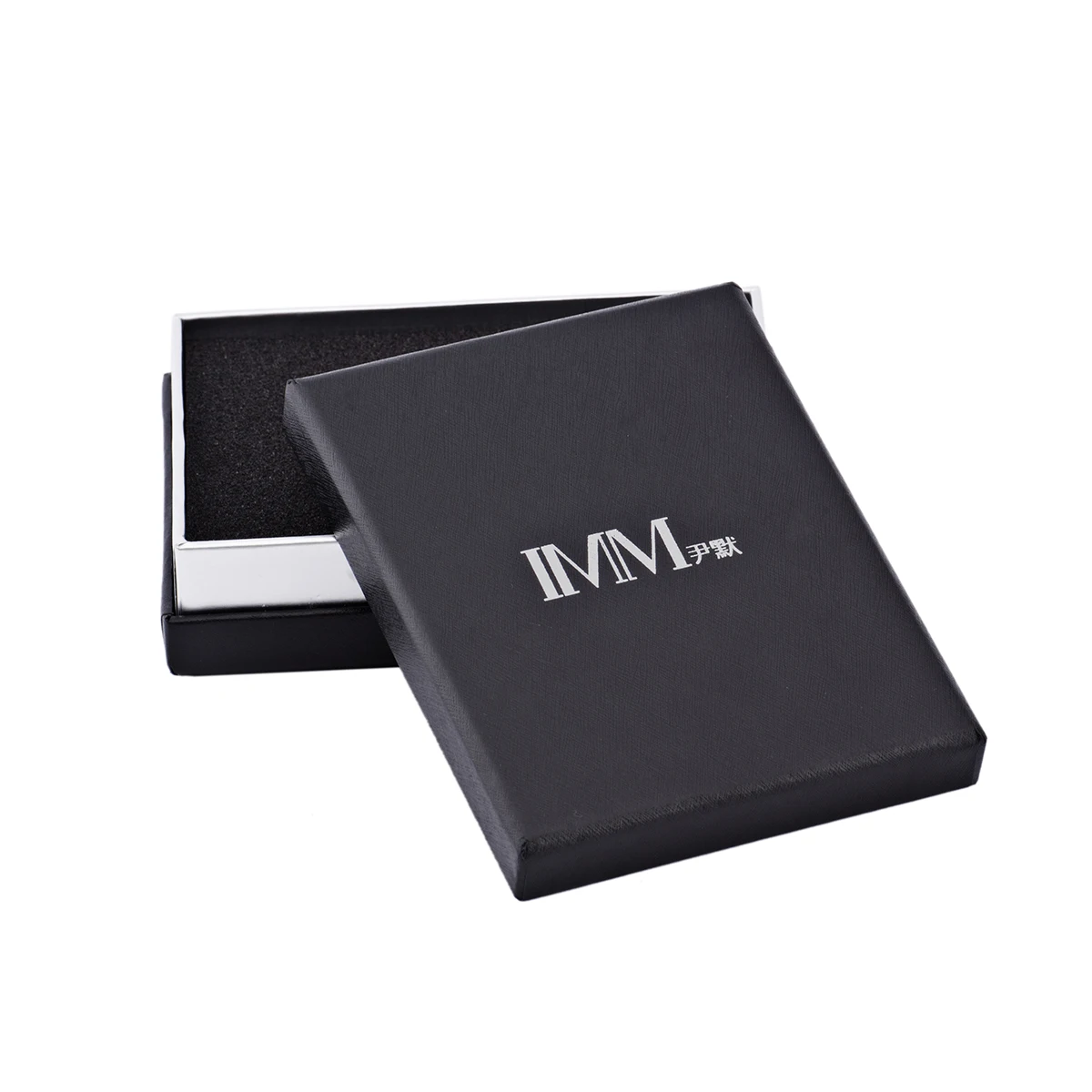 Hight Quality Foldable Gift Boxes Black Flower Rectangle Bamboo Magnetic Flap Cbd Kraft Paper Packaging Cosmetic Box