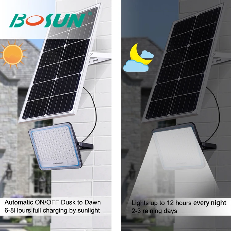New Design Ce Smd Ip65 Outdoor Marine Smd 40w 50w 60w 100w 150w 200w 300w Projector Led Solar Flood Light