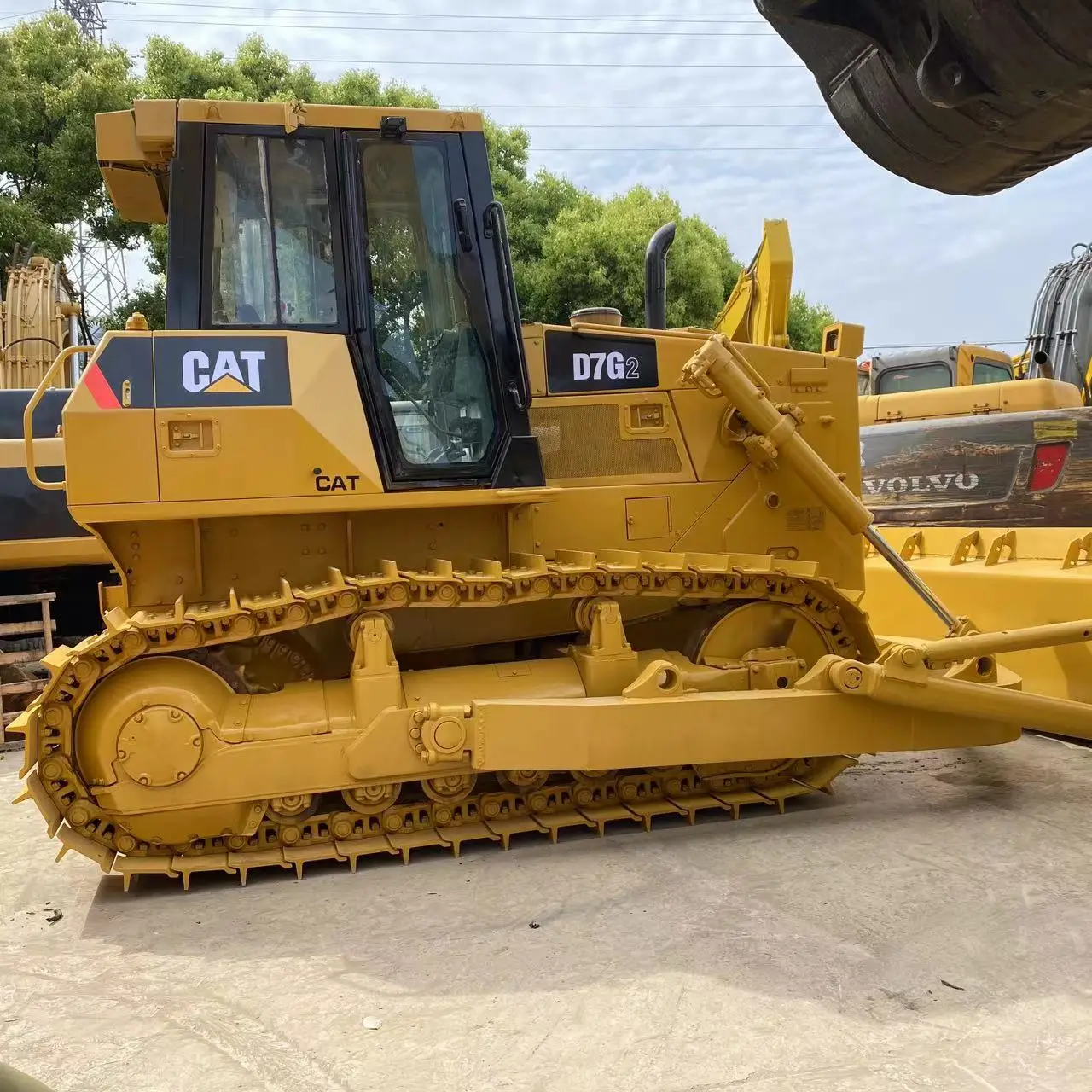 High Quality Used Caterpillar D7G2 Crawler Dozer Machinery CAT D6H D5G D3C D8R Bulldozer Cummins Engine Pump
