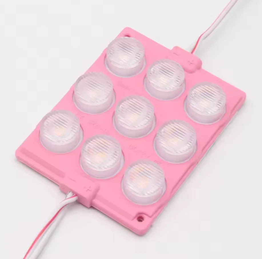 Powermaster Module High lumen 9 leds high power injection module aluminum board light box led