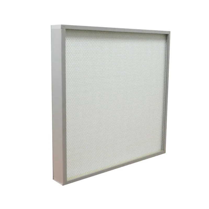 Cleanroom Top Side Gel Seal Mini Pleat HEPA ULPA Filter