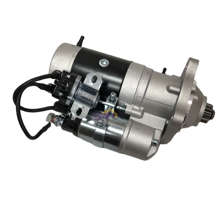 Construction Machinery Parts 4BT Starter Motor 10T 12V For Cummins