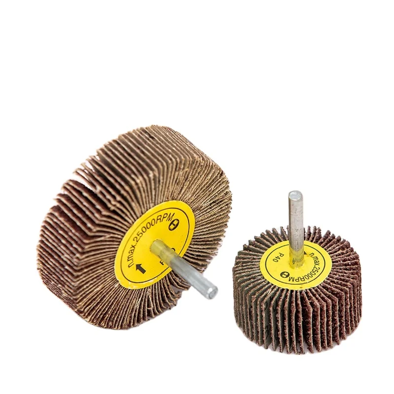 Good Price In Different Sizes Mounted Sanding Cloth Spindle Mounted Cloth Flap Wheel,Flap Wheel With Shank