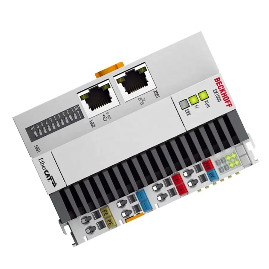 EK1000 I/O Terminal Module Ethercat Coupler Upports Ethercat Communication Over Switched Ethernet Networks Such As Tsn Networks