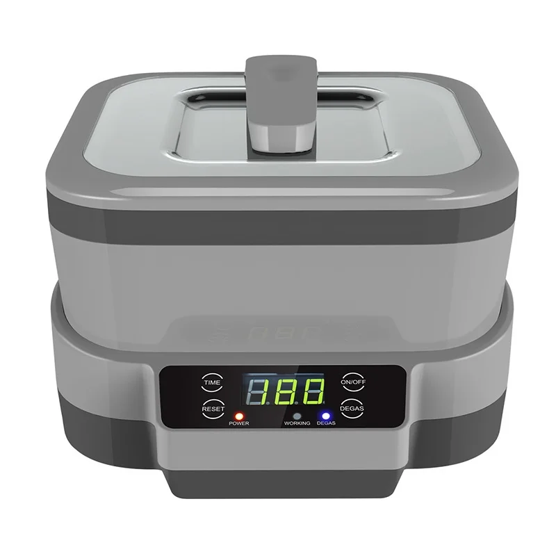 Digital Ultrasonic Jewelry Washing Machine Home Cleaning Appliance Ultra sonic Vegetable Fruit Cleaner Makeup Brush