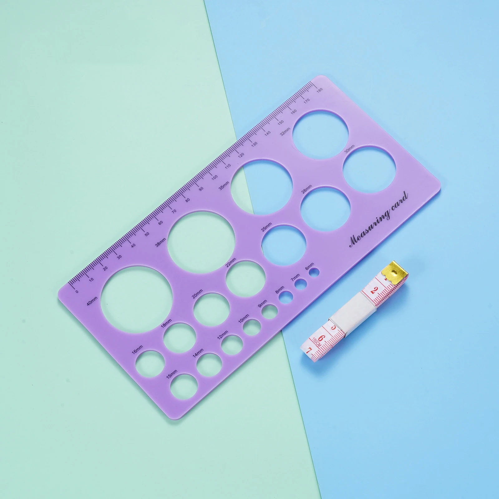 Custom Reusable Silicone Flange Nipple Measuring Ruler,Soft Silicone Flange Sizer Card For Nipples