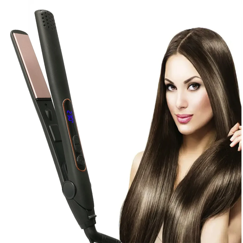 TZ-S014 Hot Sale Steam Portable  Electric Hair Straightening Iron Machine Hair Styling Tools