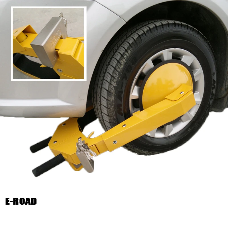 security portable small middle big car wheel clamps/ tyre clamp / car wheel lock