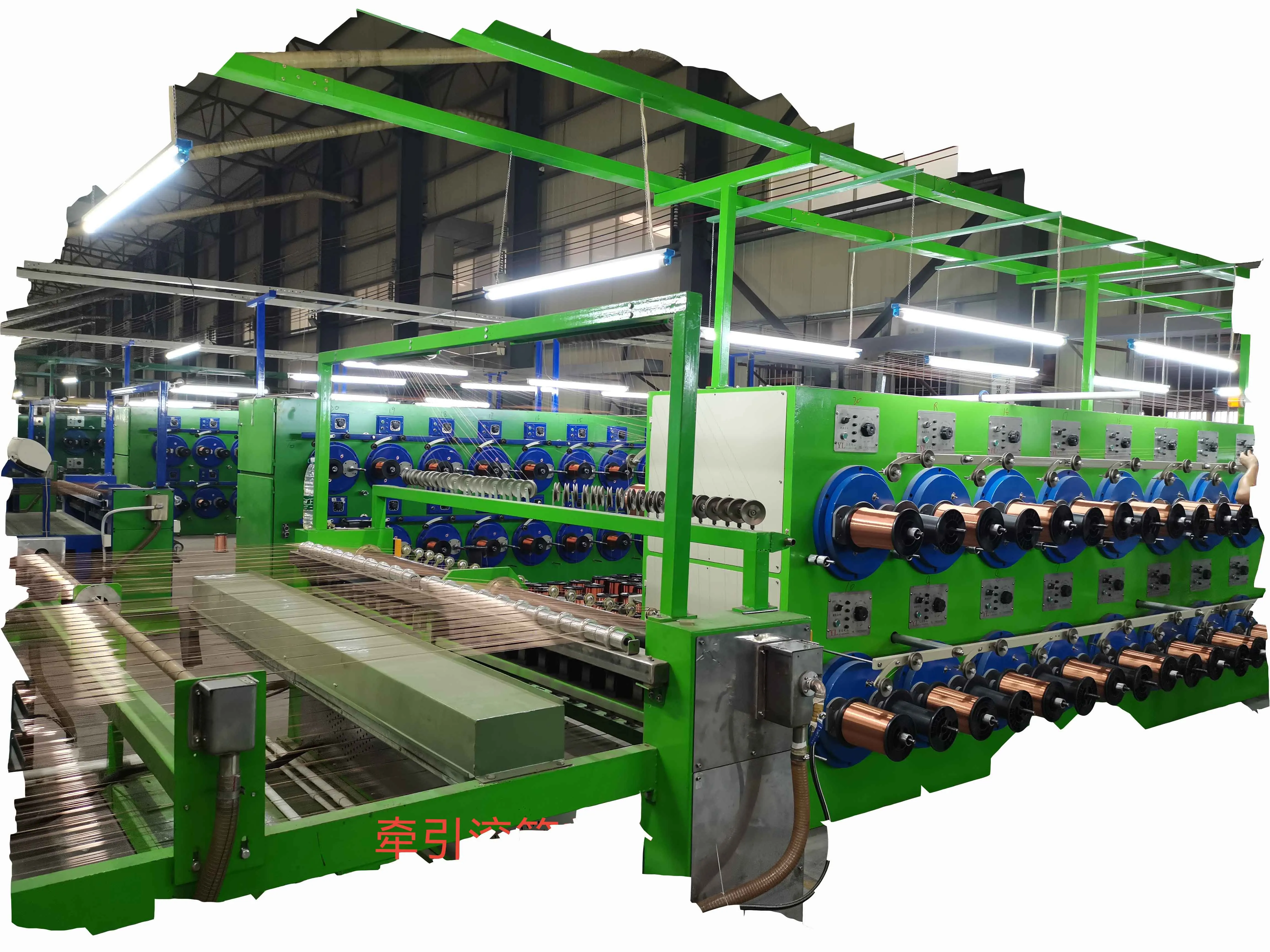 Daily 600~700 KW.H Vertical Type Copper /Aluminum Wire Enameling / Cable Coating Machine Electric Cable Making Machine