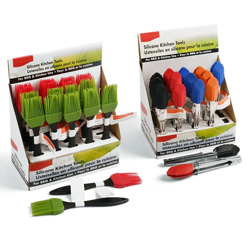 Food Grade Barbeque Silicone Oil Mini Brush Pastry Brush With Plastic Handle For Kitchen Accessories