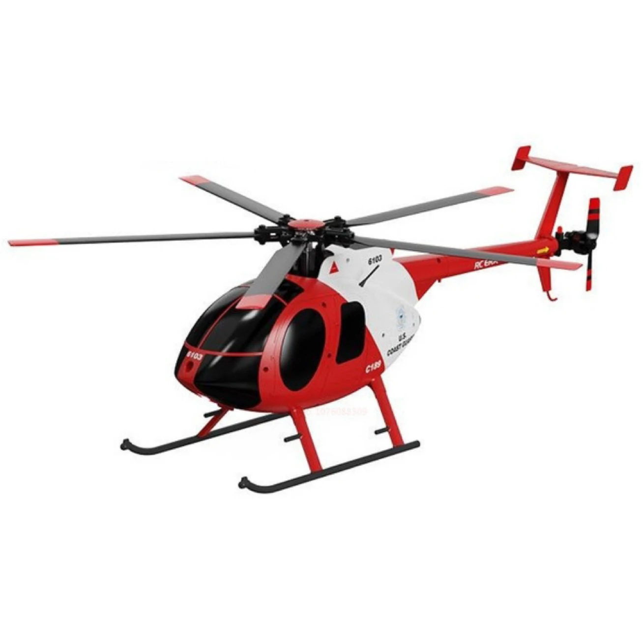 RC helicopter C189 brushless machine with 6 axis gyroscope and three speed adjustment system