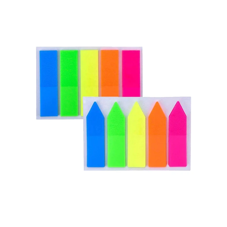 Самоклеящиеся маркеры для страниц неоновые цветные индексные вкладки самоклеящиеся блокноты заметок флаг стикеры планировщик записей