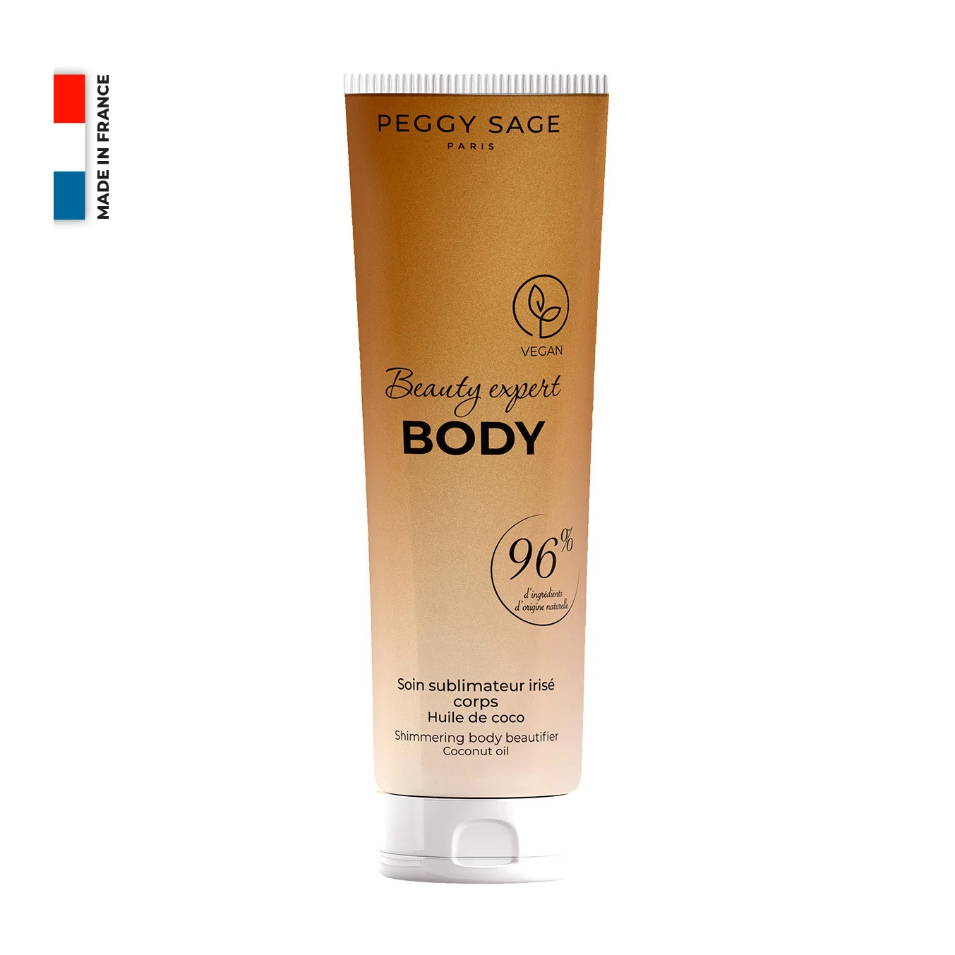 Shimmering body beautifier BEAUTY EXPERT BODY - coconut oil