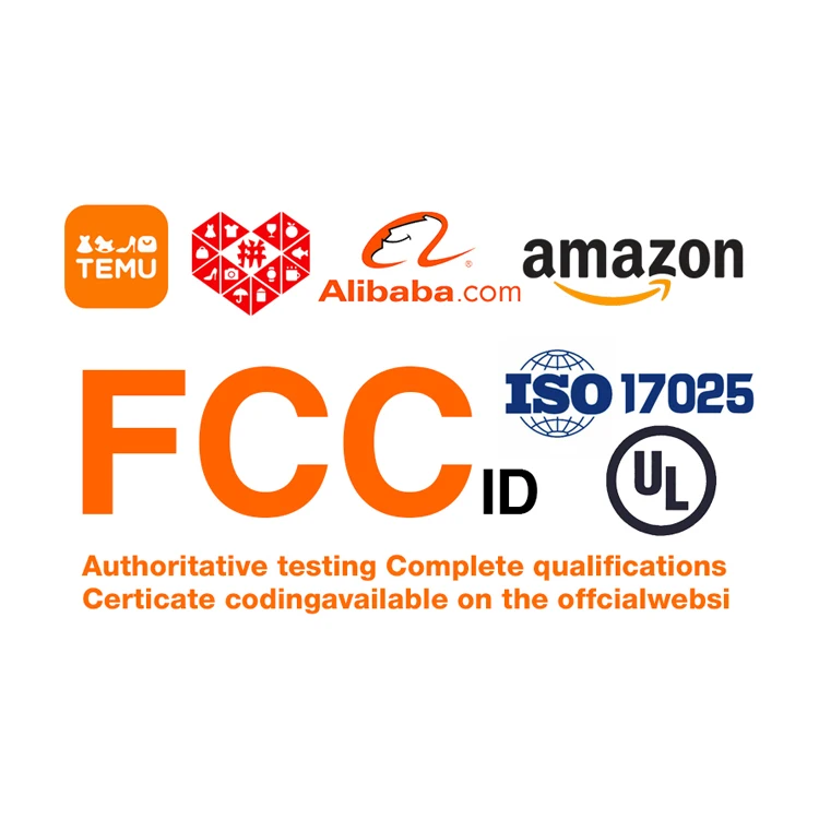TEMU Pinduoduo с сертификатом FCC CE ISO17025 & UL Международная сертификация обрабатывающей продукции станции
