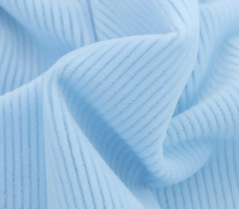 warp knitting corduroy velvet 220-300gsm super soft velour aoli velvet fabric