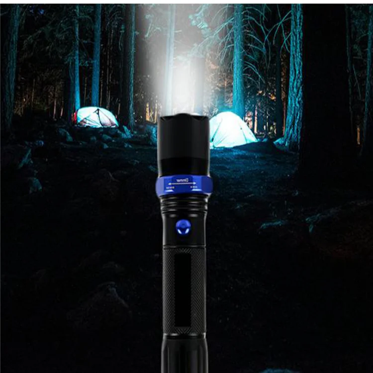 Three models Lights Circuitry Design Rechargeable Portable Outdoor led torch flashlight