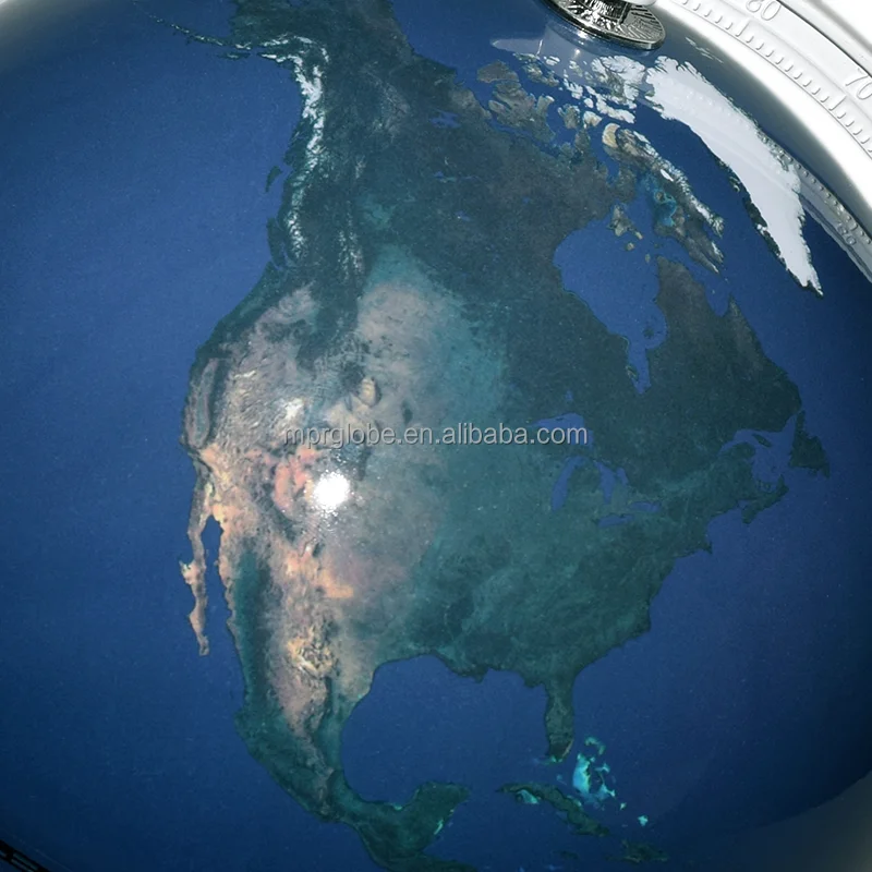 8 inch View from Space Kids Learning Educational Home Decoration Globe Earth with Clouds Globe