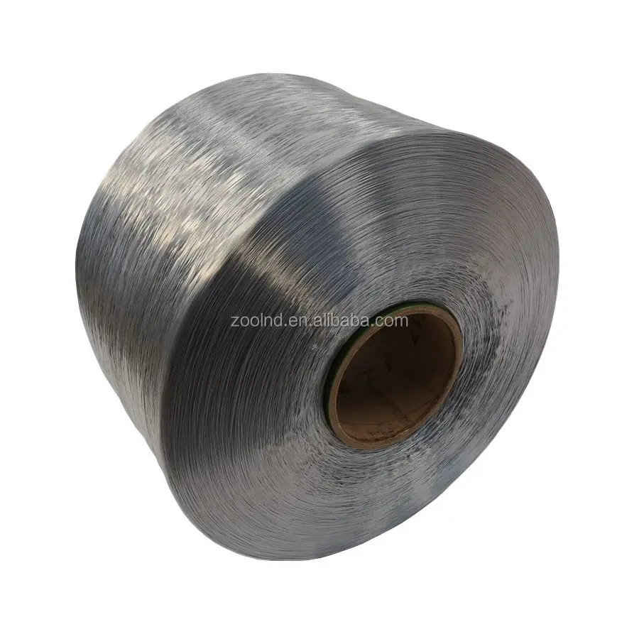 100% Filament Polypropylene Yarn FDY 600D 900D Blue PP Webbing Yarn