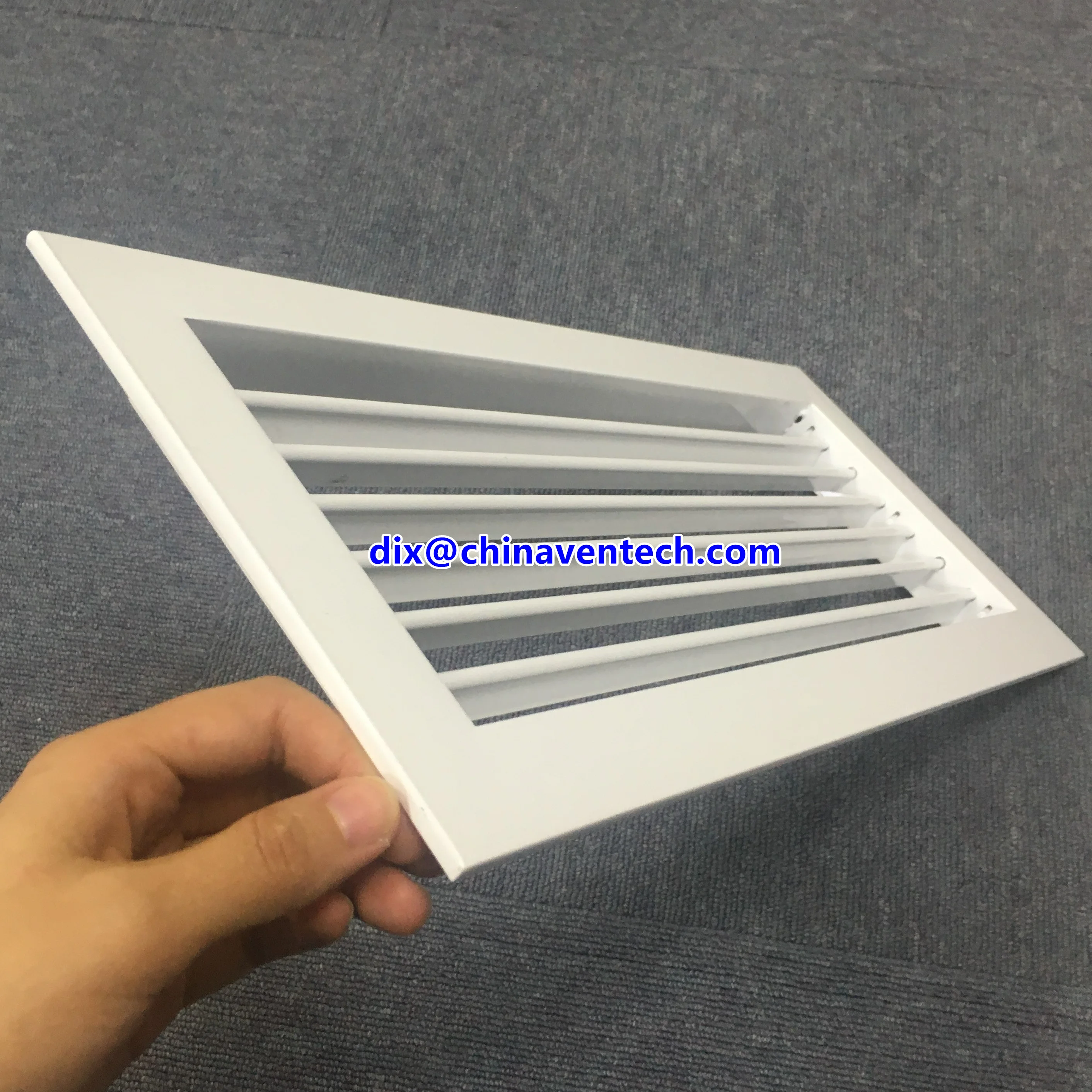 Hvac system ceiling air conditioner grilles decorative return air single deflection grille