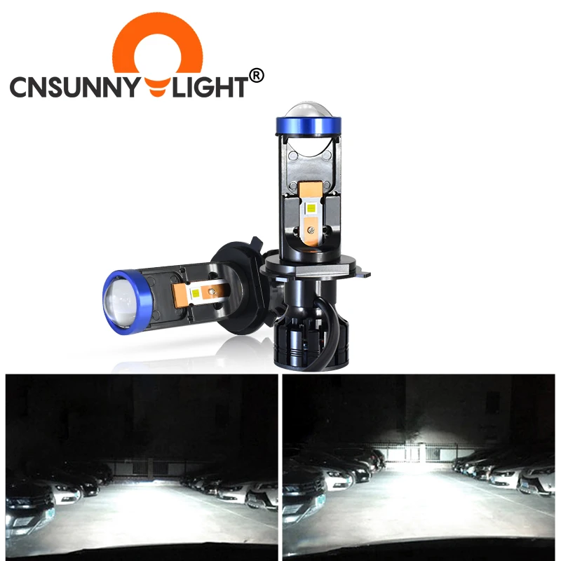Factor Focos Luces Led Para Carros H4 Auto Lighting System 12000Lm 80W Focos H7 Led Para Faros Headlight Bulbe Lampe Motor Led