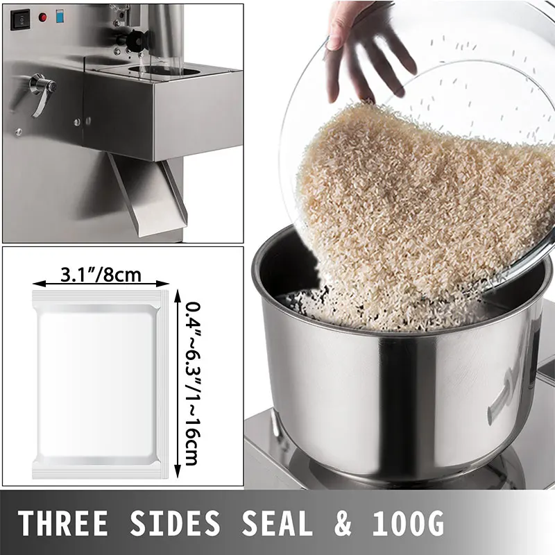 fully Automatic Pillow Packing Machine Chocolate bean Tea Bag Milk Water Food Pharmaceutical Hot Sealing Blister Packing Machine