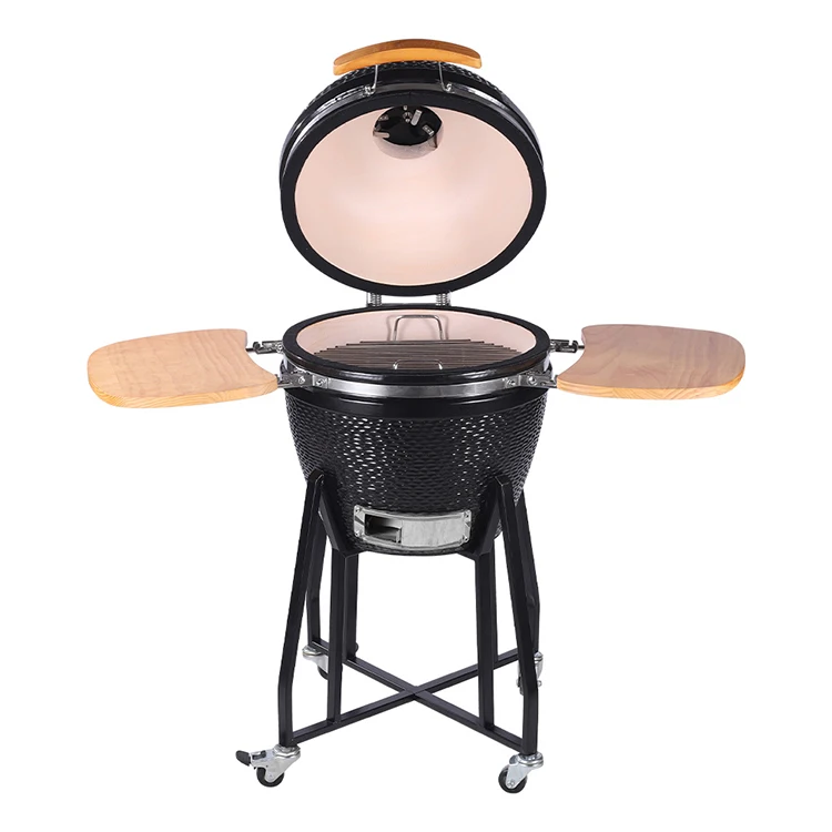Kamado Rotisserie Ring Grill Grates Top Thermometer Chimney Vent Scharniere Hinges Hornos Pizza Cooper Kamado 18 Inch