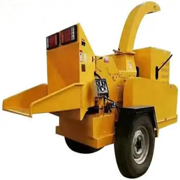 HINDA Hydraulic Feed Wood Chipper Towable use for Organic fertilizer Wood processing