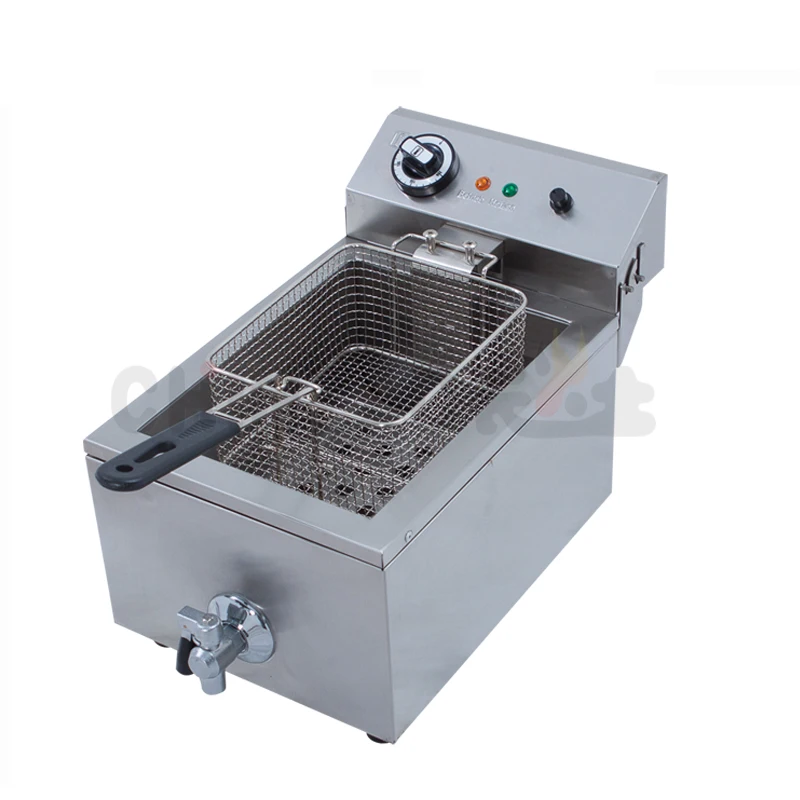 
Electric Stainless Steel Countertop Deep Fryer 