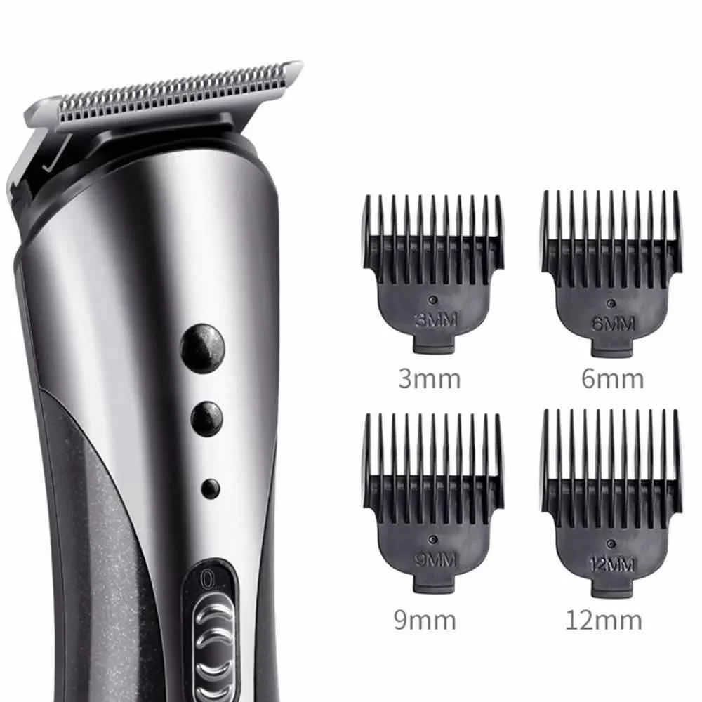 Kemei KM-1407 hair trimmer machines Professional rechargeable electric beard shaver trimmer hair clipper for men