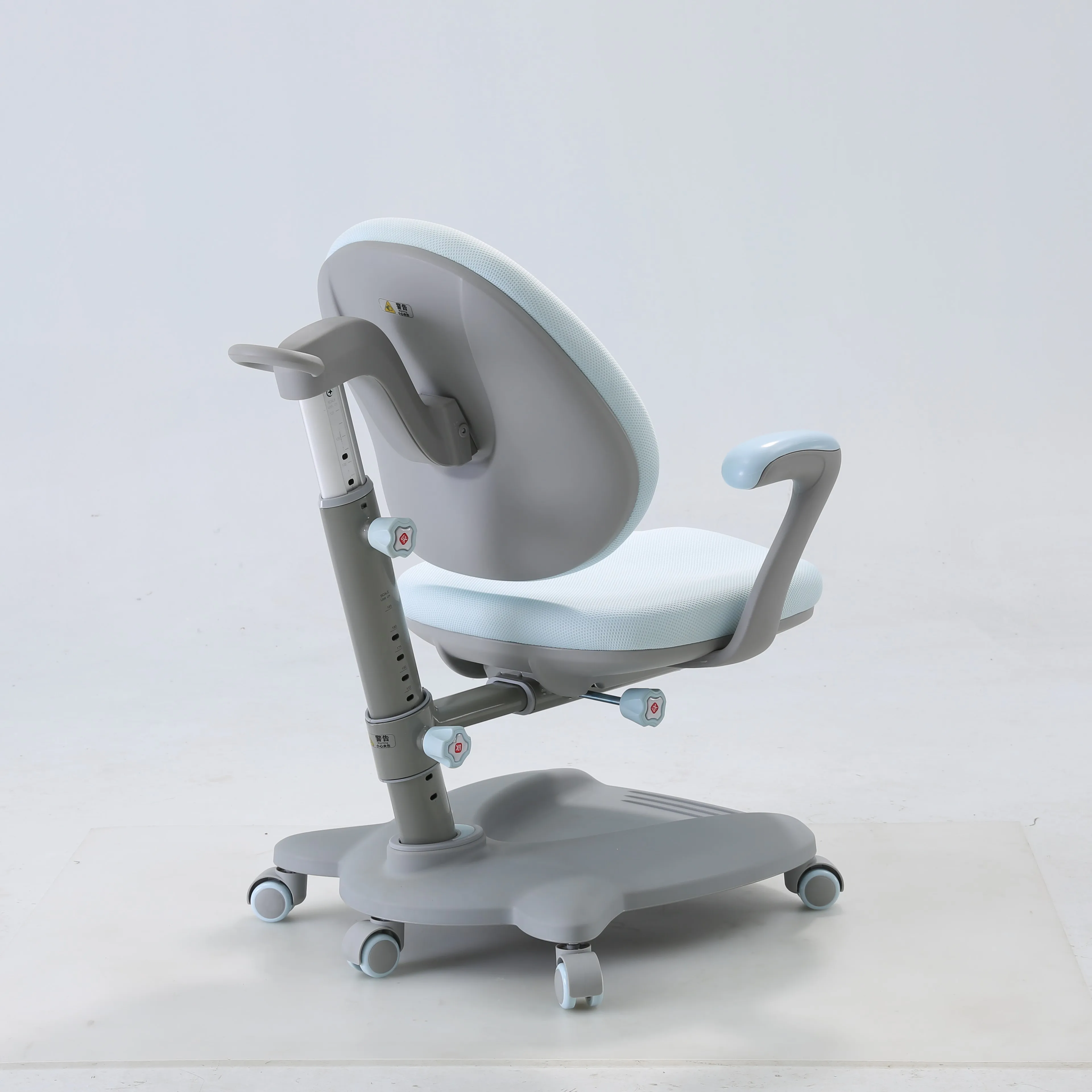 
Customized royal feature rocking chair metal steel bow sitting swing chair for kids 