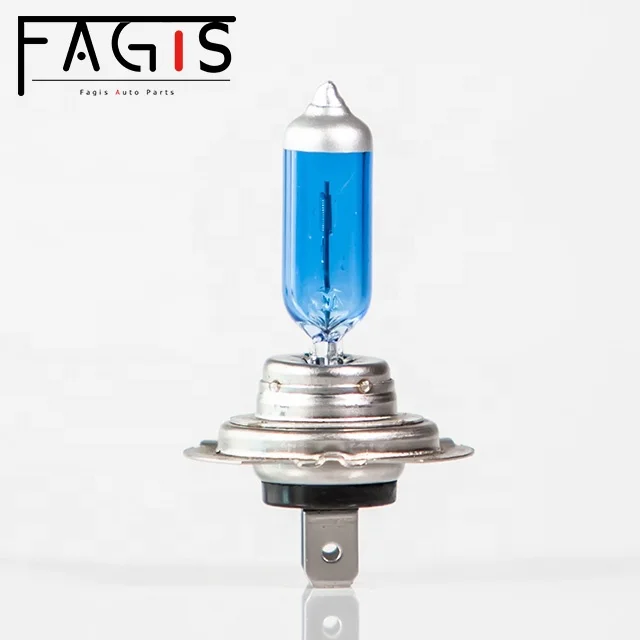 Fagis car halogen bulb h7 bulbs 12v 55w super white long lifespan
