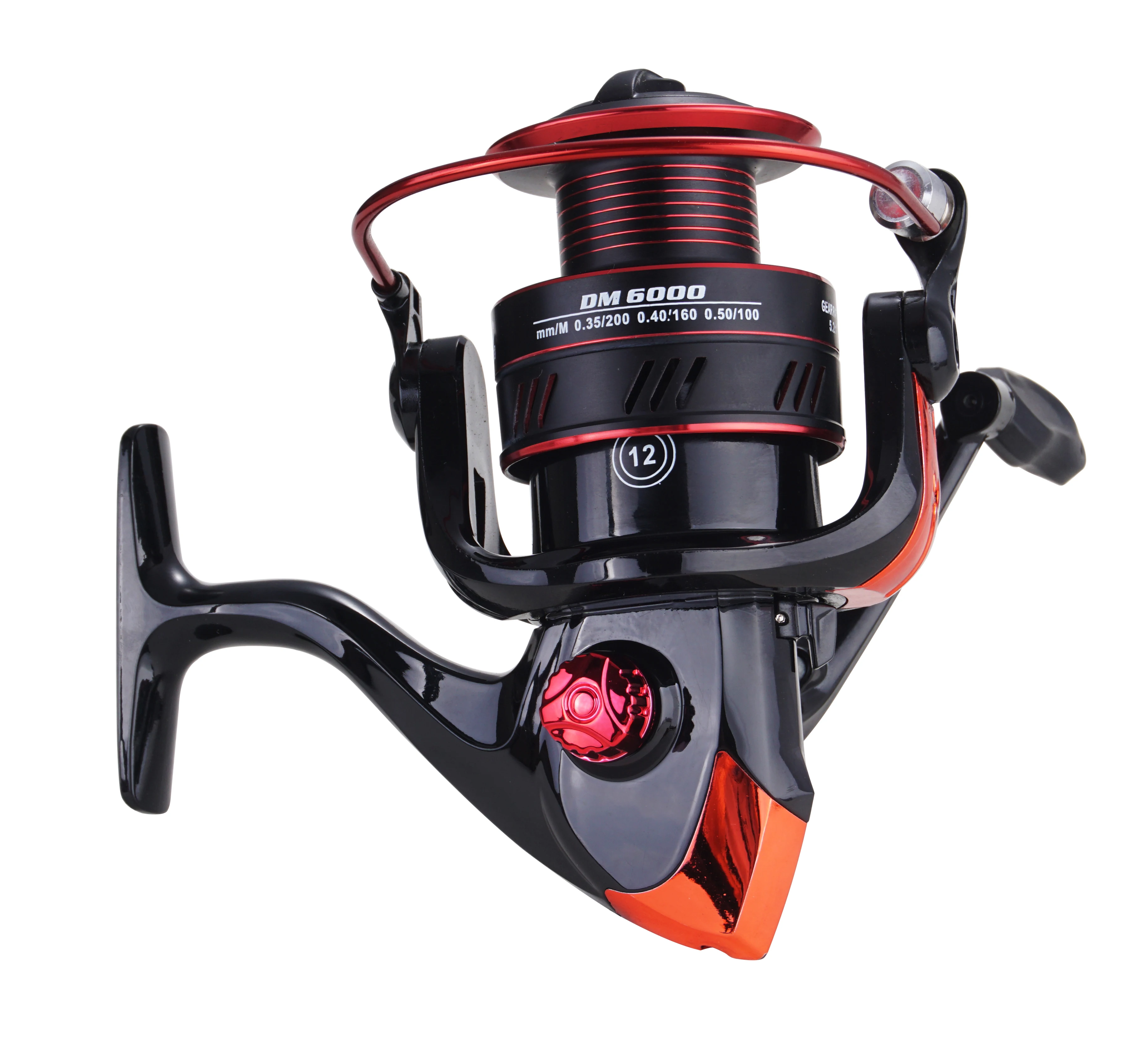 Wholesale Fishing Reel 12BB 5.2:1 High Speed Ratio Windlass Saltwater Moulinet Spinning Reel Ultralight Fishing Tools