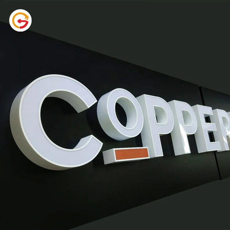 JAGUARSIGN Manufacturer Custom 3D Illuminated Standard Channel Letter Company Sign Shop Business Sign for Store