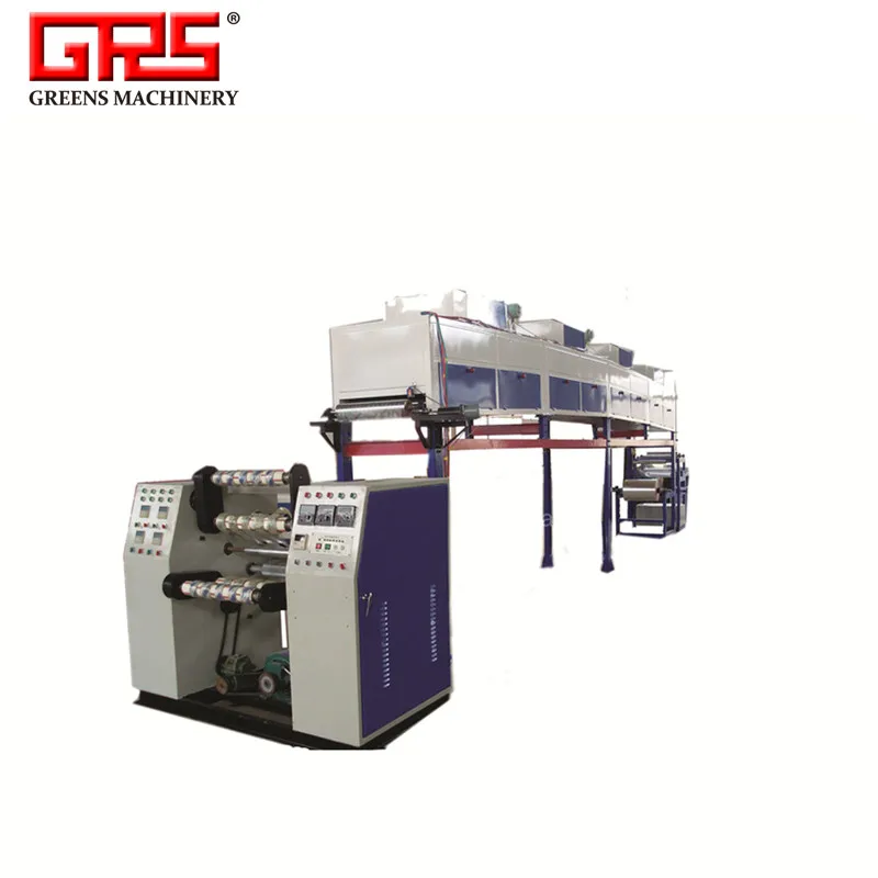 Low investment packaging bopp packing clear brown adhesive tape jumbo roll production line making coating machine