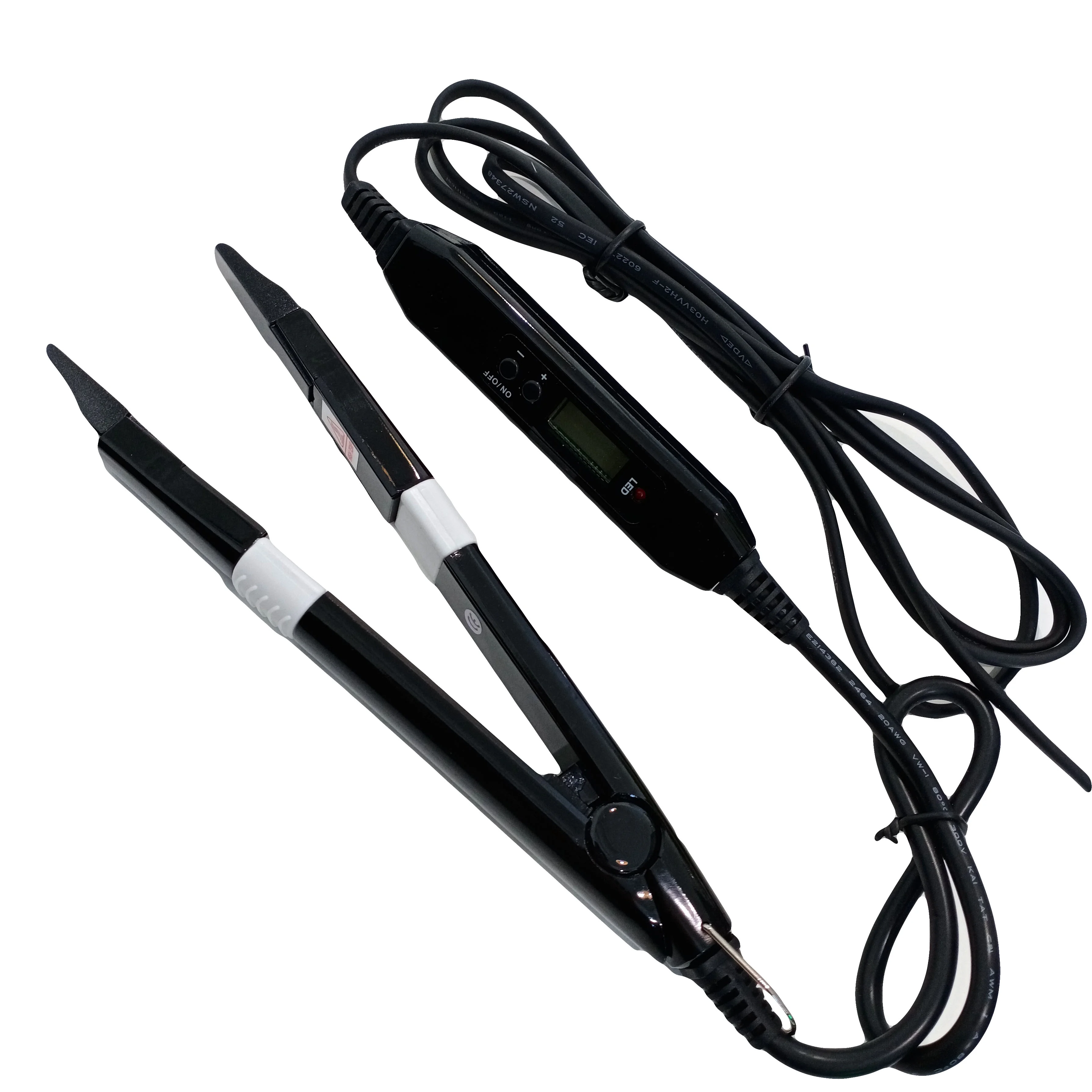 Professional Pre-bonded Fusion Loof Keratin Hair Extension Iron/Connector