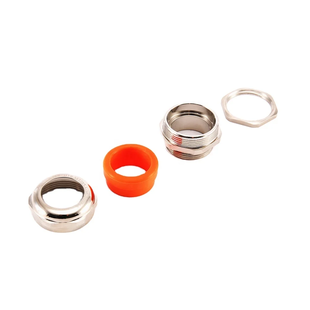Защита проводных линий металлический JAR-HTR силиконовой вставкой никелированная латунь из авиационного алюминия кабельный сальник для герметизации провода с сертификацией UL сертифицированный