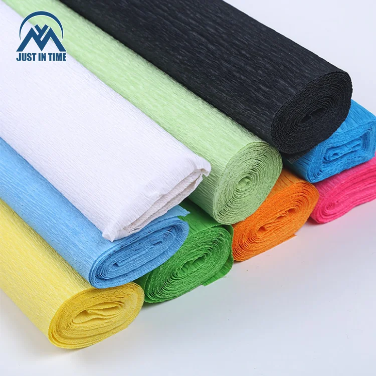 Hot Sale Gift Wrapping Crepe Paper 180gsm Virgin Wood Pulp Virgin Kraft Paper for Food Wrapping Craft Work & Decoration Cp041
