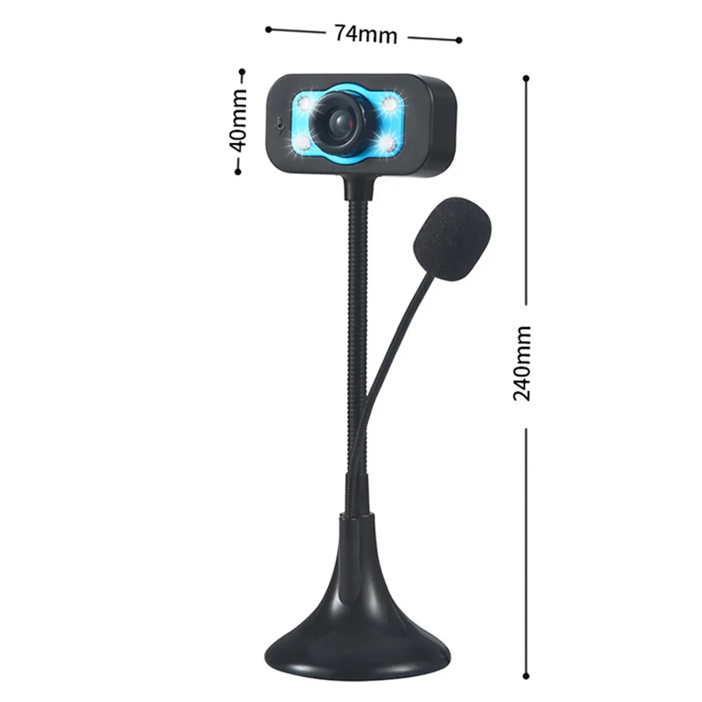 2023 Original HD Webcam Basic HD Video Calling Webcams With Microphone Online Class Computer Camera