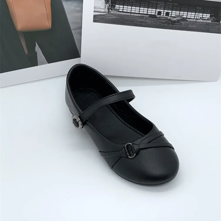 The Most Popular Shoes High Quality PU Footwear Kids Casual School Shoes Flat Student Shoes