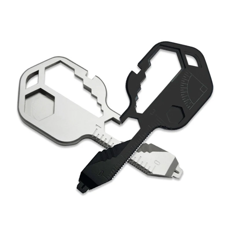 High Quality 17-4 Stainless Steel Key Shaped Pocket Tool Key Shape Multi Tool