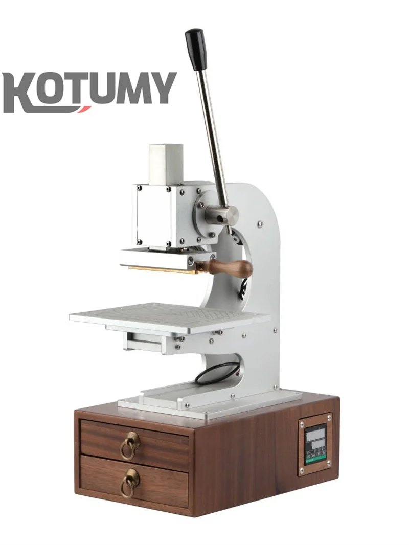 Multifunctional Infrared Hot Stamping Machine Letters Custom Logo Stamp Pressing Hot Foil Alphabet Molds Leather Paper Wood