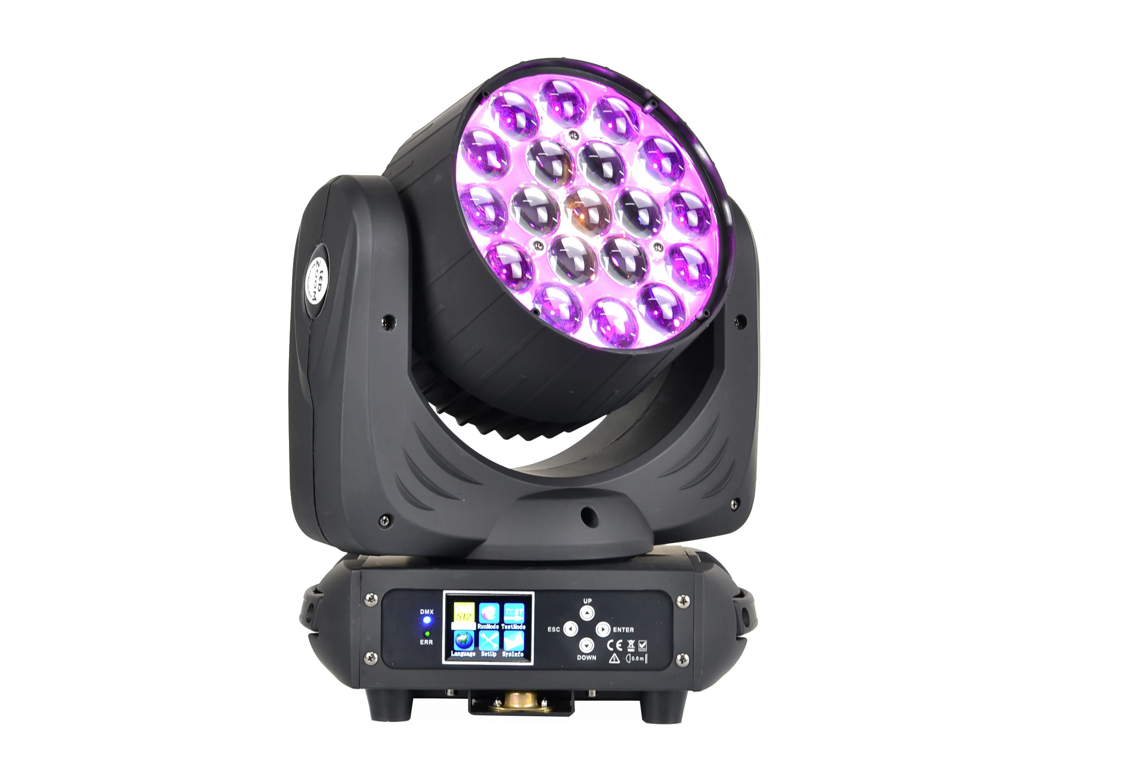 disco DMX512 19X15W wash dj moving head light