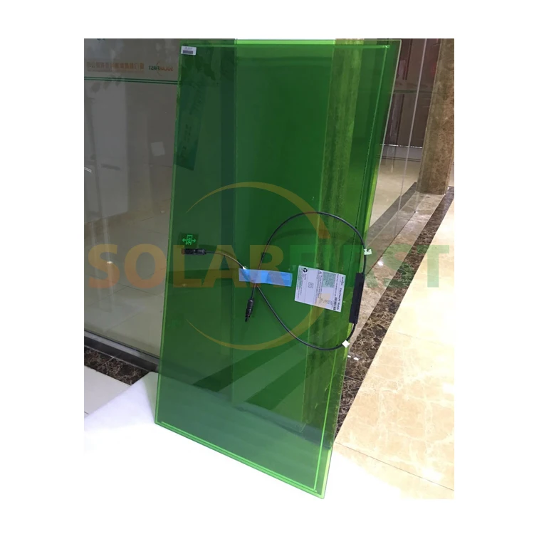 Solar Cell Photovoltaic Transparency Thin Transparent Solar Panel Film For Window