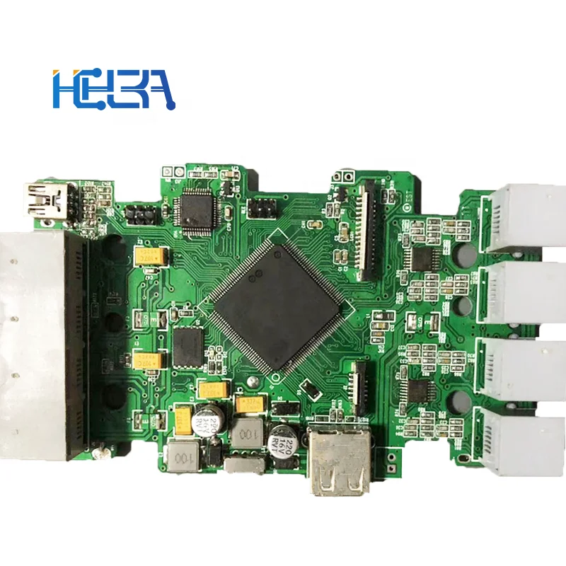 Rechargeable Fan Circuit PCB Gerber Bom Required Electronics Customized PCB Control Board For Solar Inverter