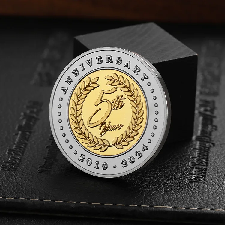 Manufacturer Custom Coins Die Stamping 3D Gold Silver Coins Metal Zinc Alloy Double Side Coin Collection for Souvenirs